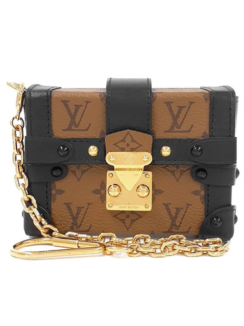 Louis Vuitton Monogram Reverse Essential Trunk Bag Charm